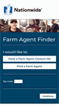 Mobile Screenshot of farmagentfinder.com